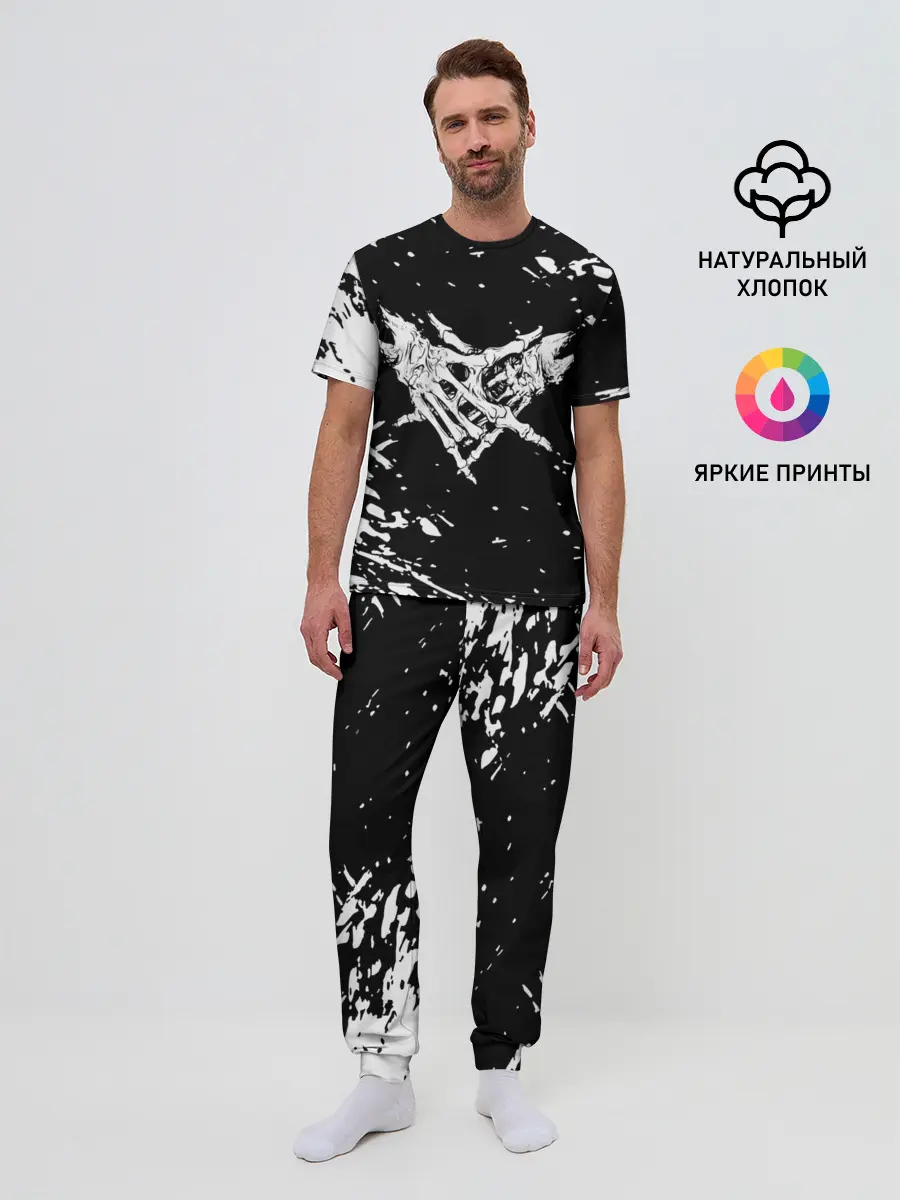 Мужская пижама с брюками / Velial Squad