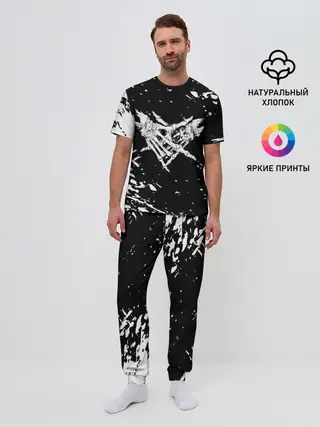 Мужская пижама с брюками / Velial Squad