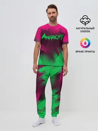 Мужская пижама с брюками / CS GO | NEON REVOLUTION v2