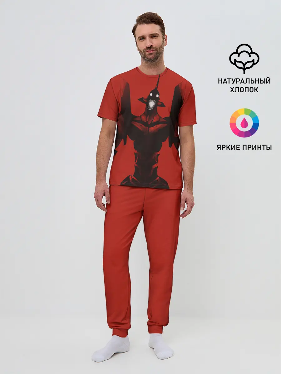 Мужская пижама с брюками / Евангилион