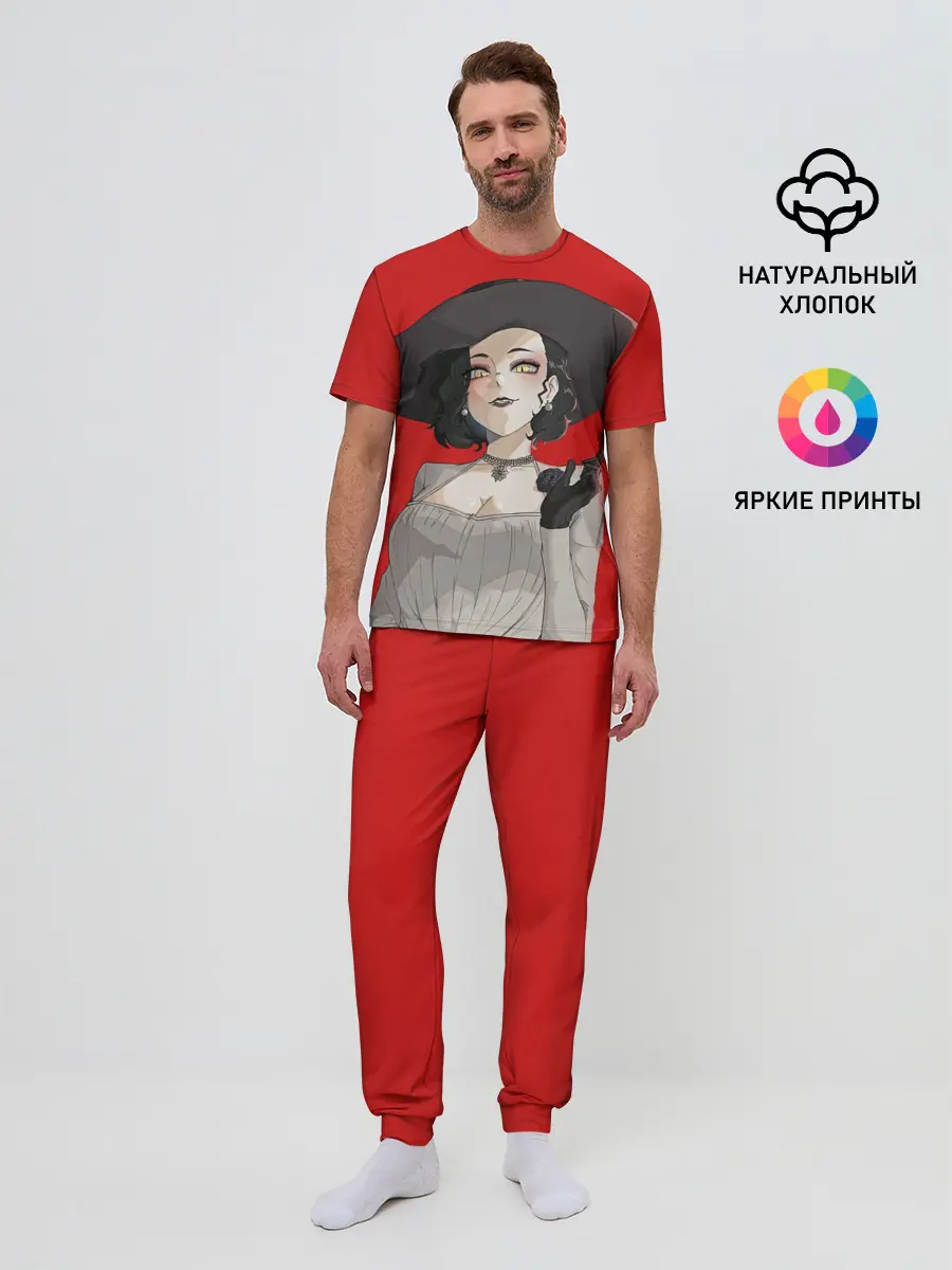 Мужская пижама с брюками / Residen Evil Вампирша village