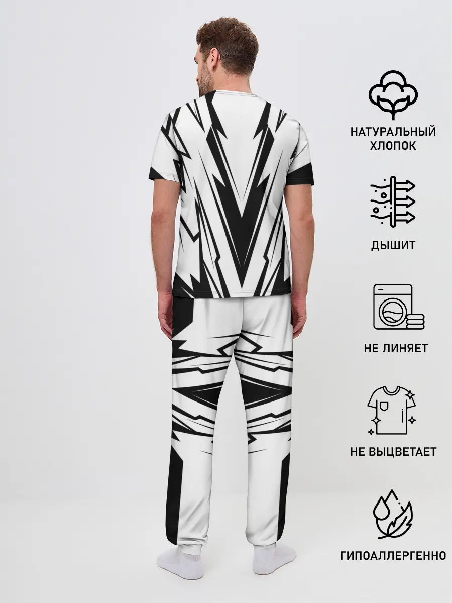 Мужская пижама с брюками / Tesla