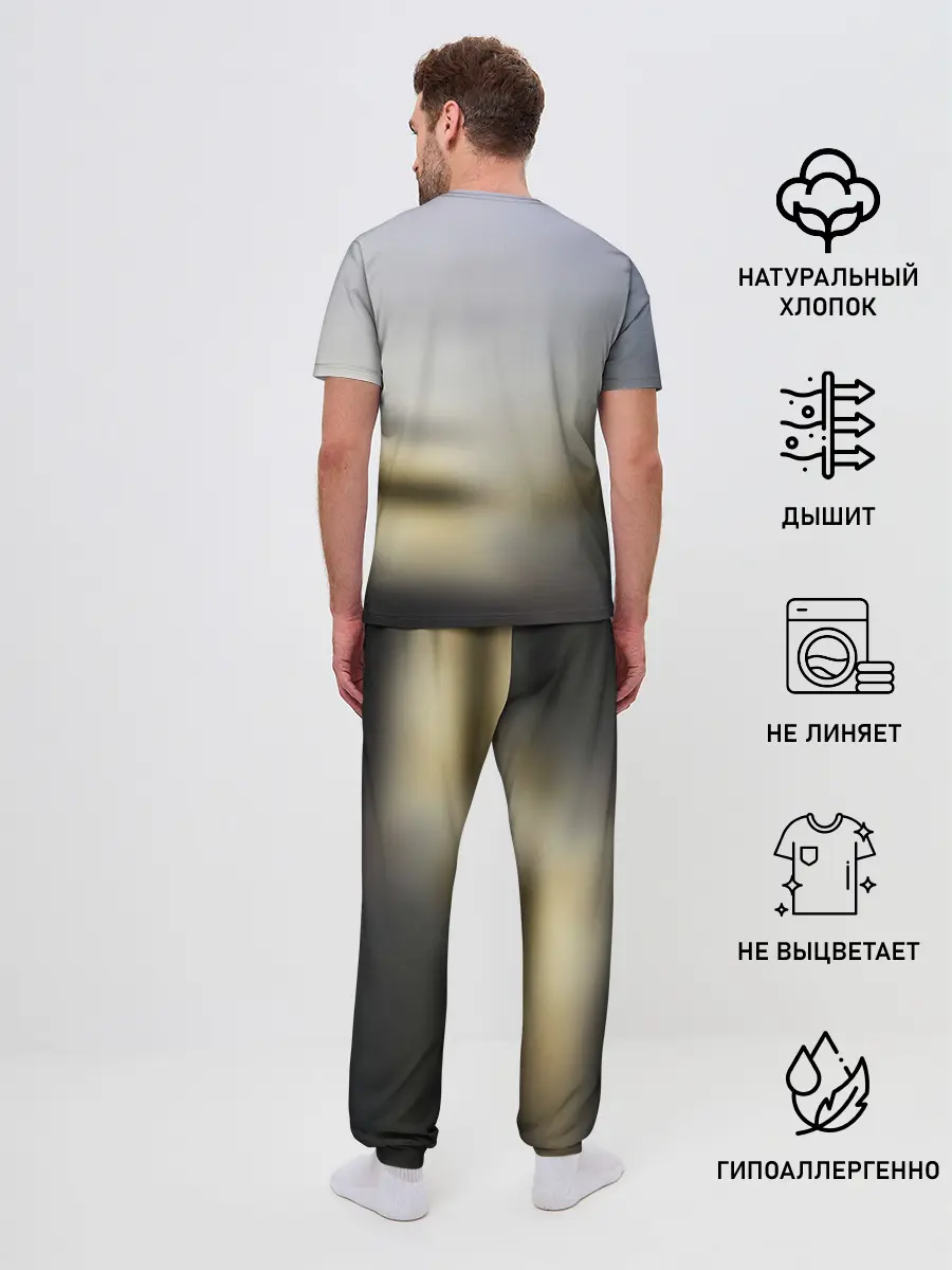 Мужская пижама с брюками / Tesla Roadster