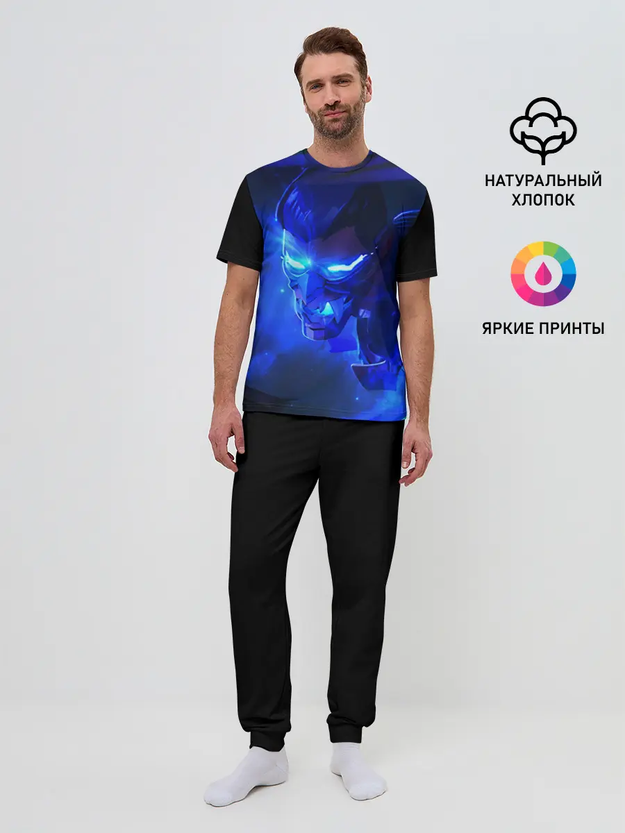 Мужская пижама с брюками / Валорант