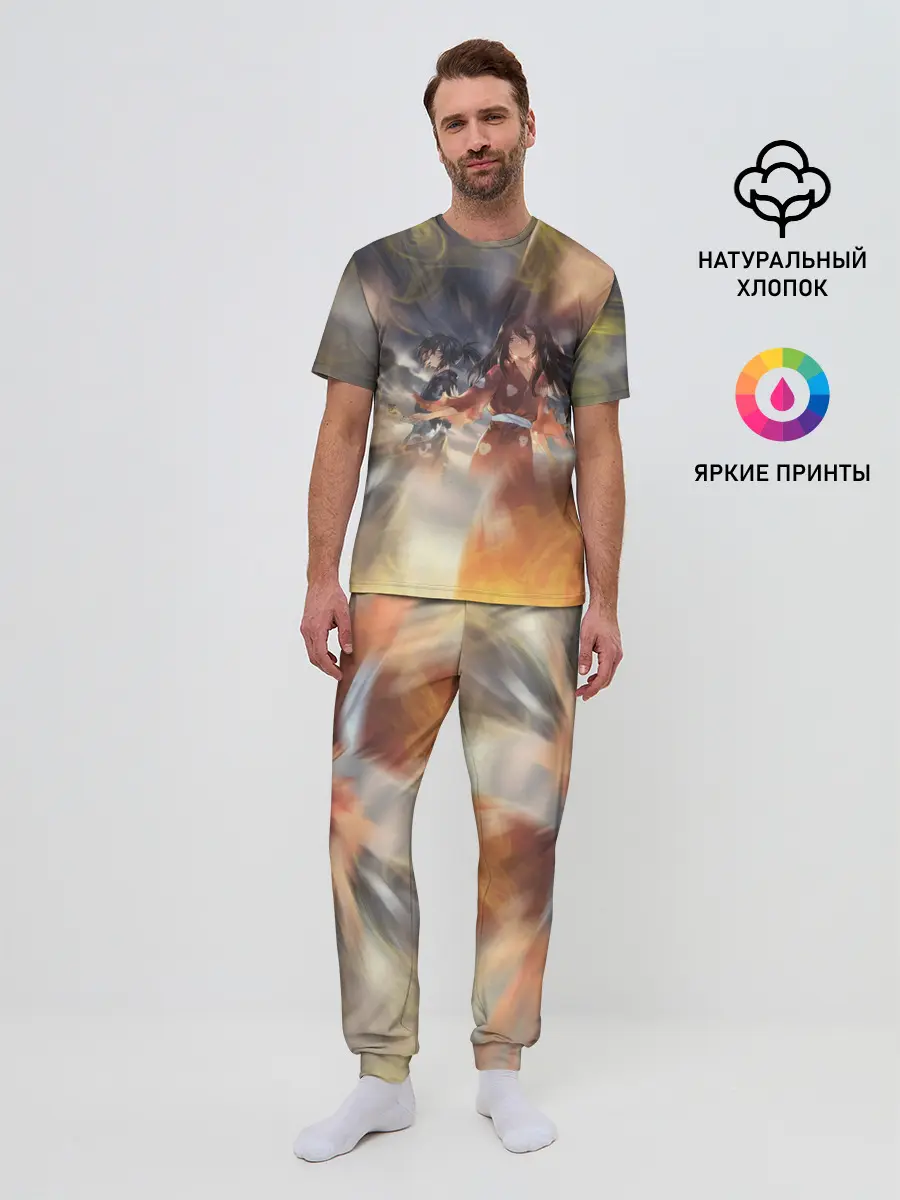 Мужская пижама с брюками / МИА С ХЯККИМАРУ | ДОРОРО