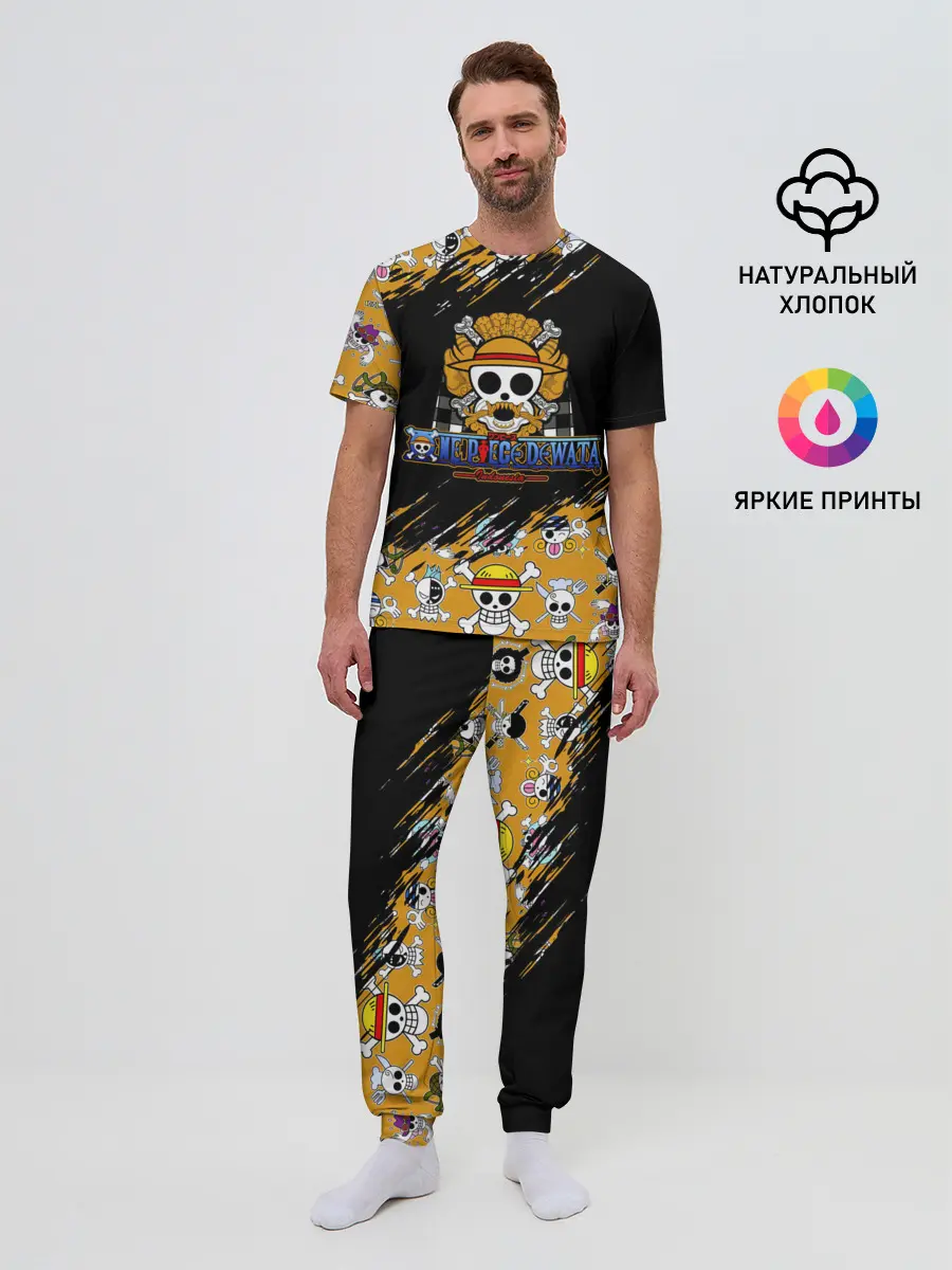 Мужская пижама с брюками / One Piece Dewata Indonesia