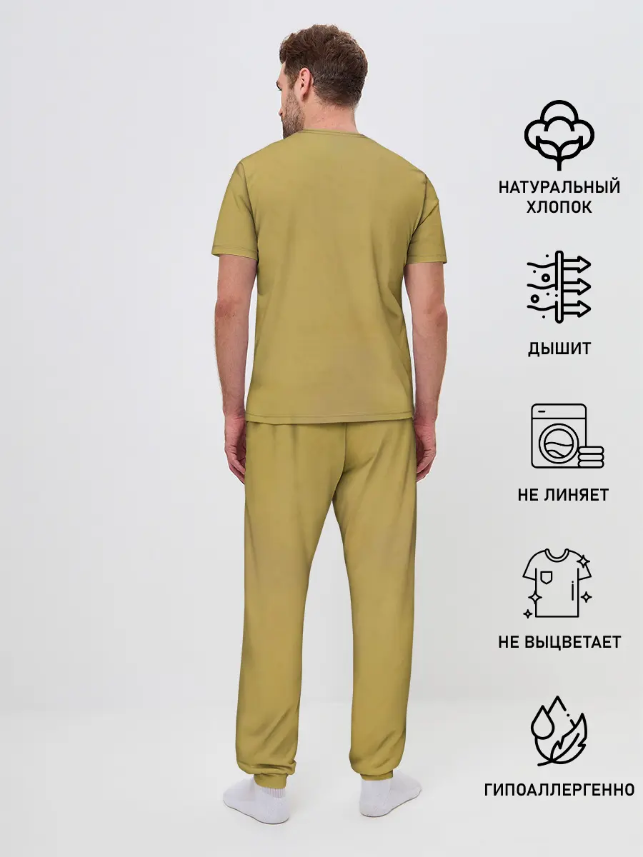 Мужская пижама с брюками / Персонажи One Piece. Большой куш