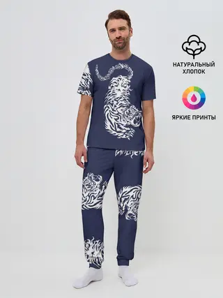 Мужская пижама с брюками / ХАНЕМИЯ КАЗУТОРА | HANEMIYA