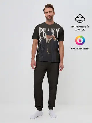 Мужская пижама с брюками / Томас Шелби лидер ОК