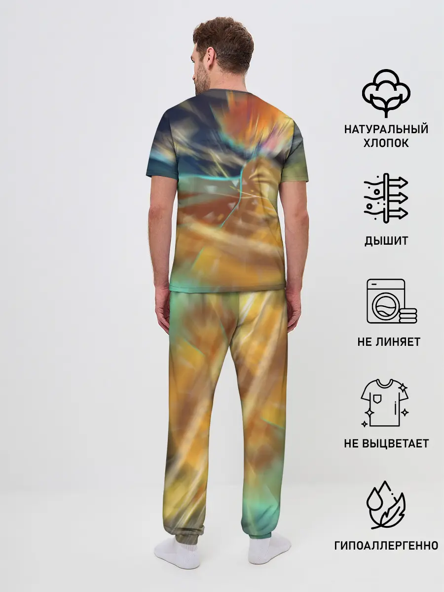 Мужская пижама с брюками / ZENITSU | ЗЕНИТСУ | DEMON SLAYER