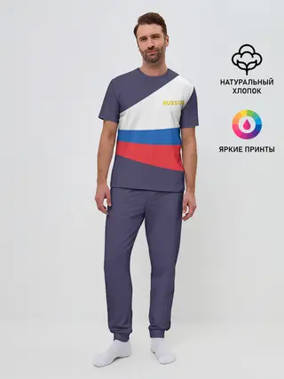 Мужская пижама с брюками / Токио 2021 Форма России