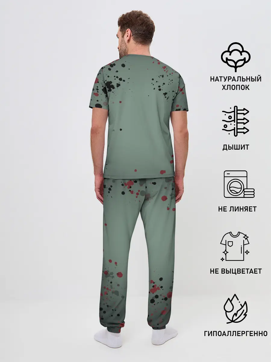 Мужская пижама с брюками / Marilyn Manson | Мерилин Мэнсон