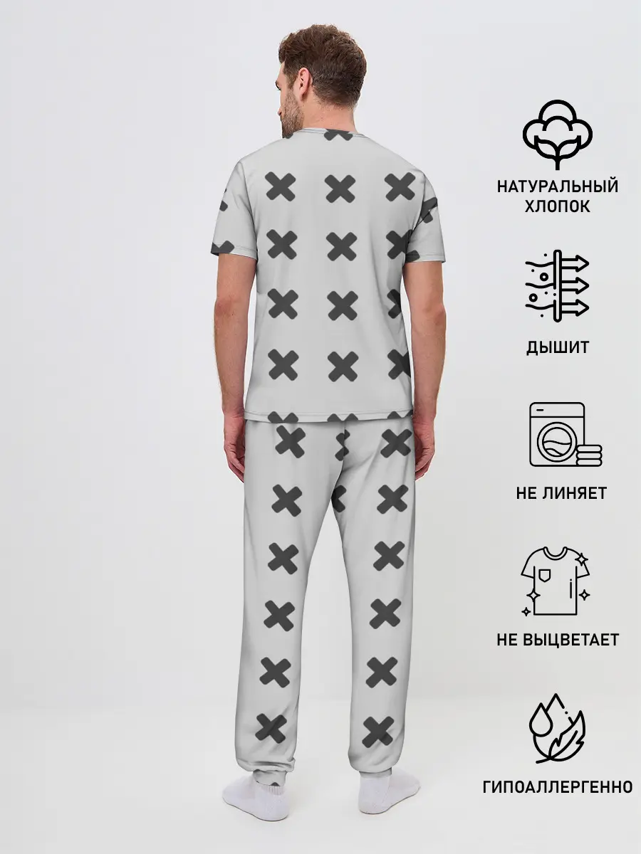 Мужская пижама с брюками / Риэл Мэйер из Эрго Прокси