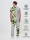 Мужская пижама с брюками / Зебра