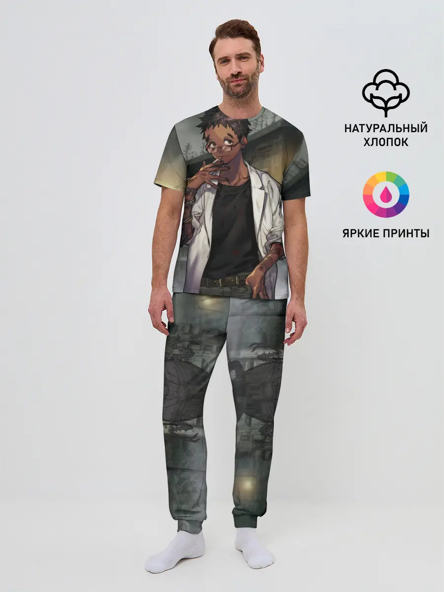 Мужская пижама с брюками / Kasukabe