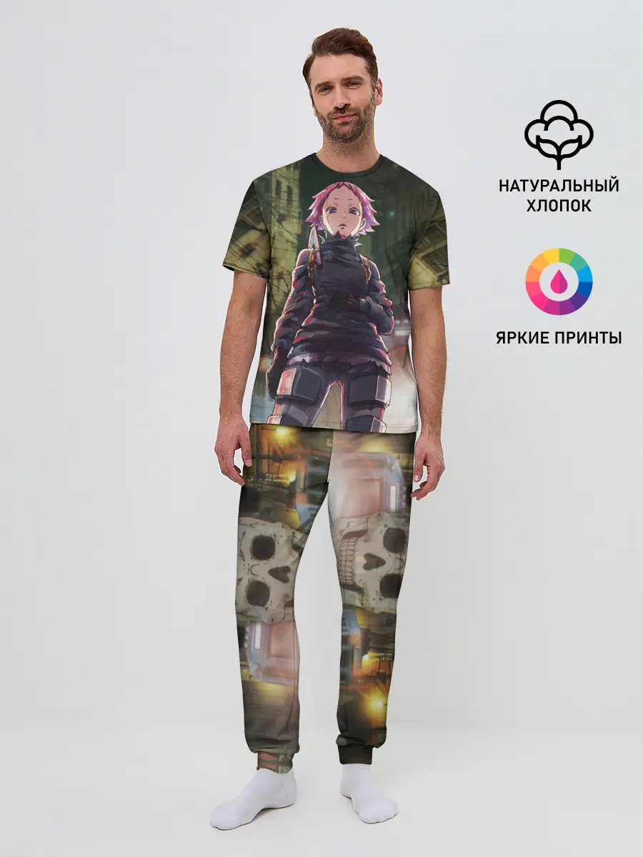 Мужская пижама с брюками / Ebisu