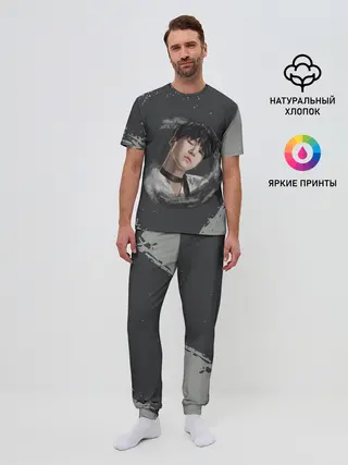 Мужская пижама с брюками / BTS | БТС