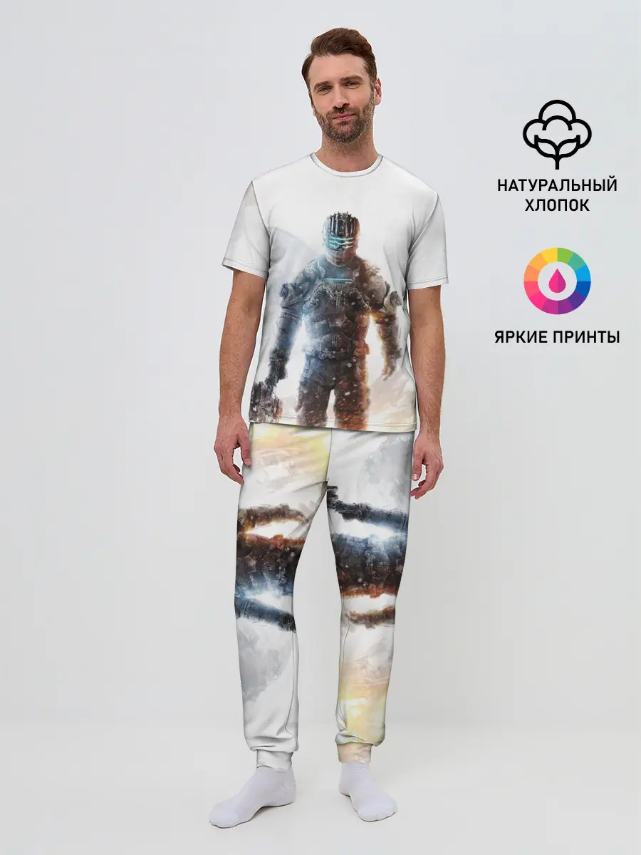 Мужская пижама с брюками / Айзек Кларк Dead Space