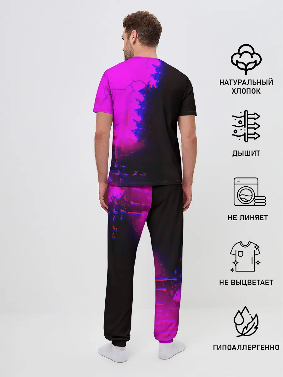 Мужская пижама с брюками / Friday Night Funkin SKID