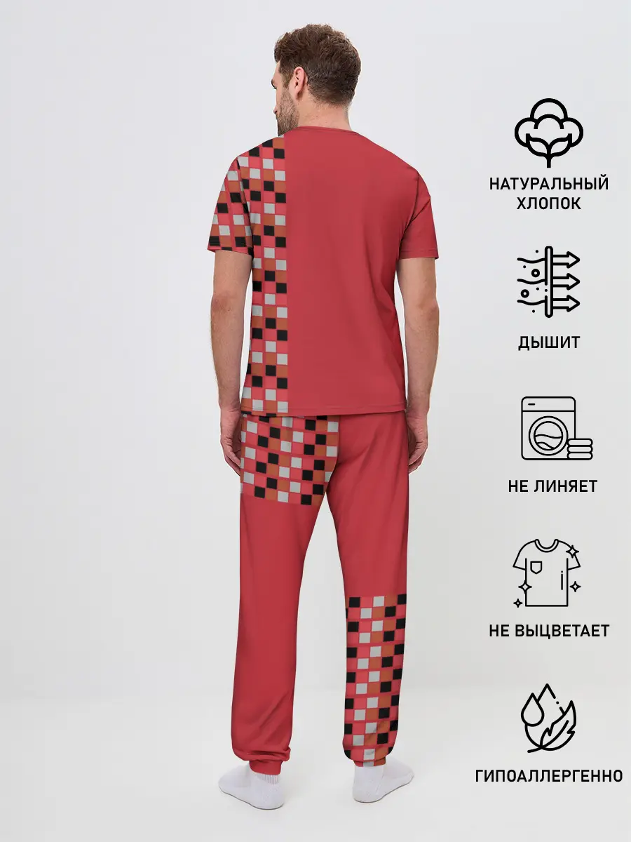 Мужская пижама с брюками / Москва. День города 2021