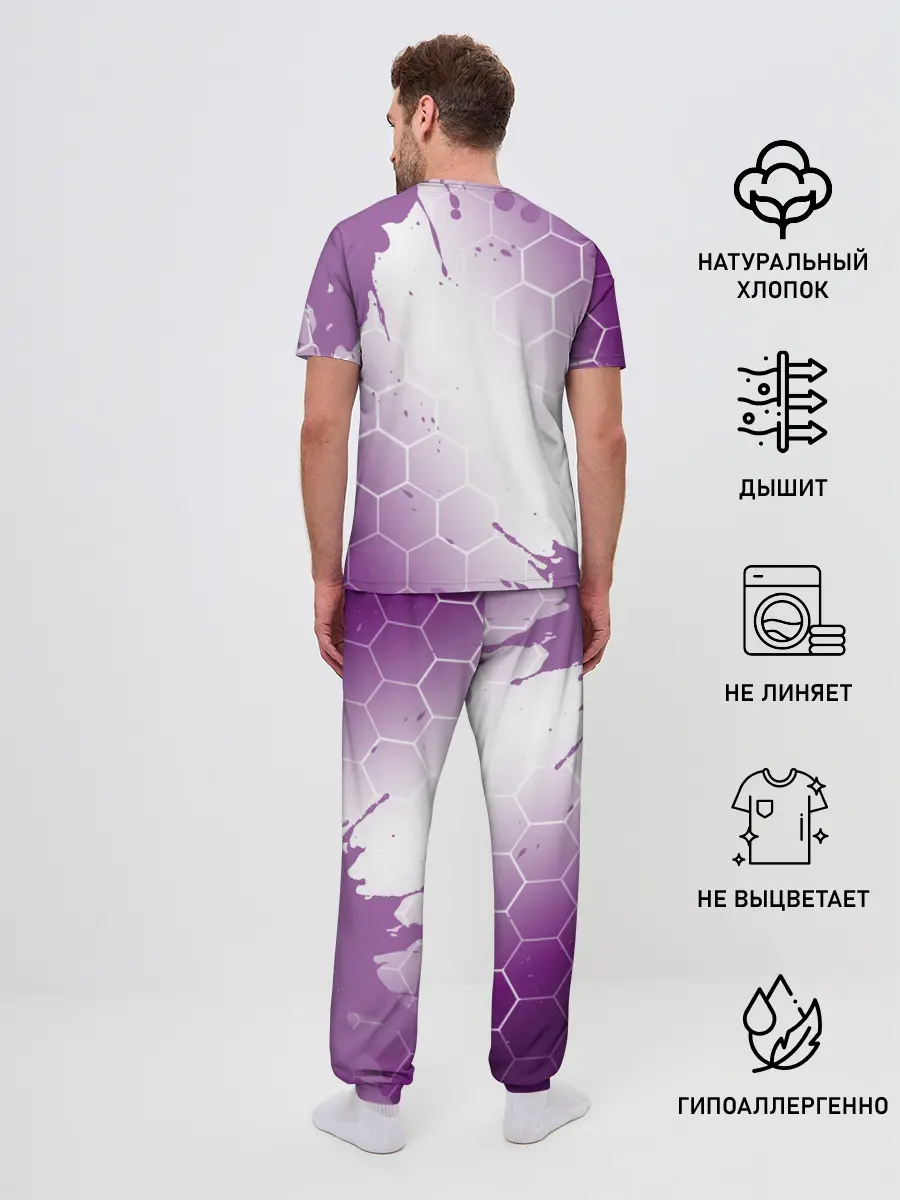 Мужская пижама с брюками / New World - Ковенанты - Краска