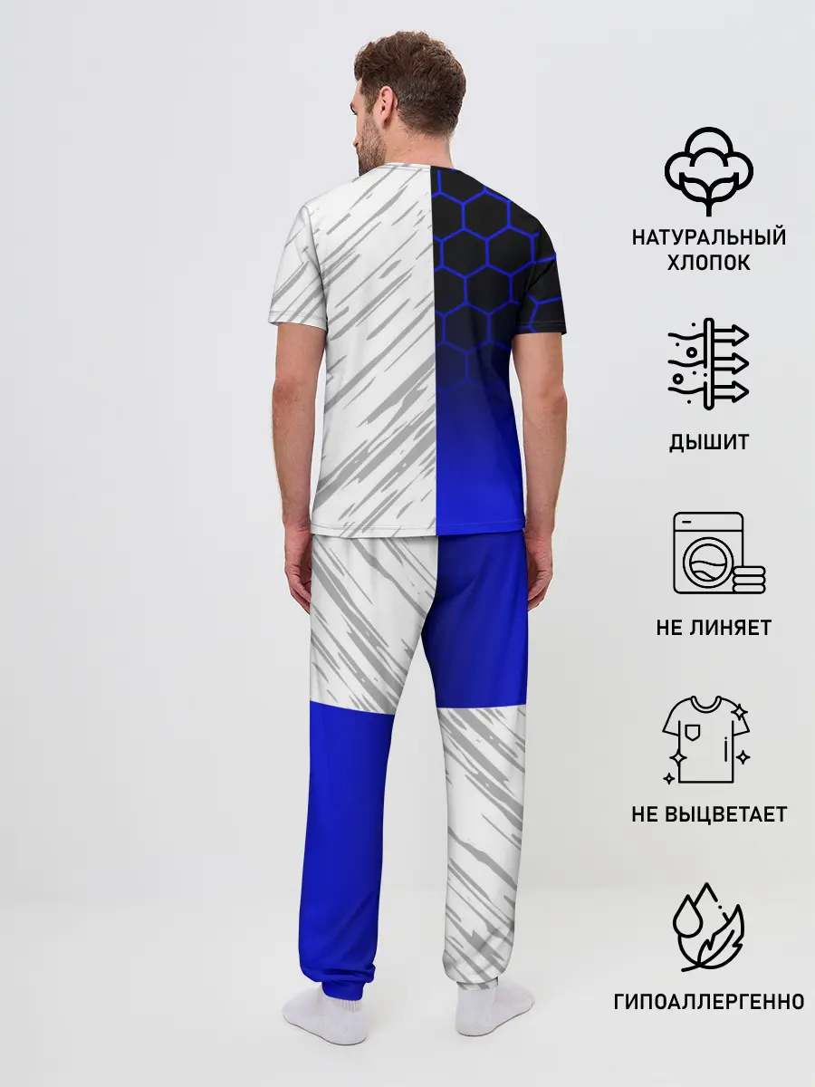 Мужская пижама с брюками / BAJAJ / БАДЖАДЖ / MOTOSPORT