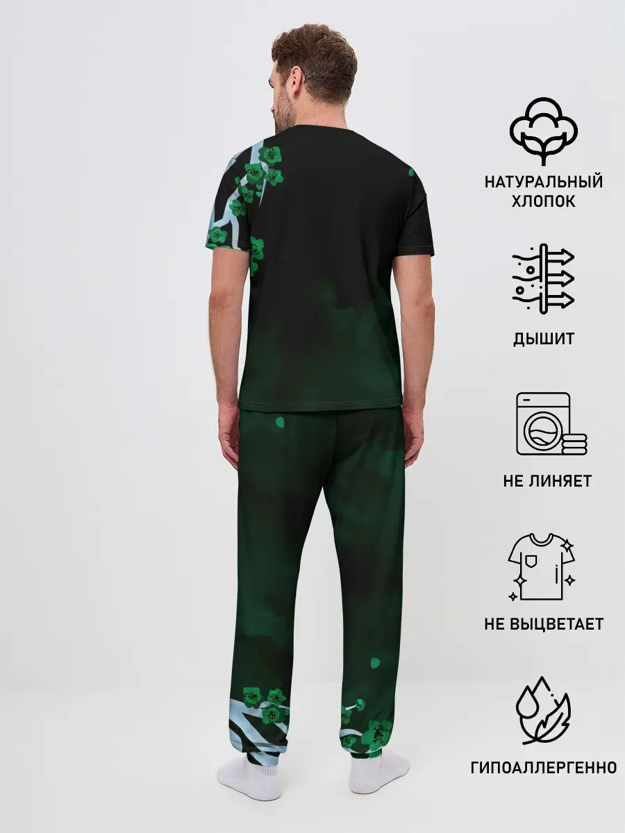 Мужская пижама с брюками / Зоро One Piece. Большой куш