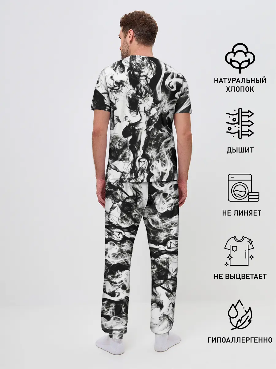 Мужская пижама с брюками / Dead water 3D. Мертвая вода 3Д
