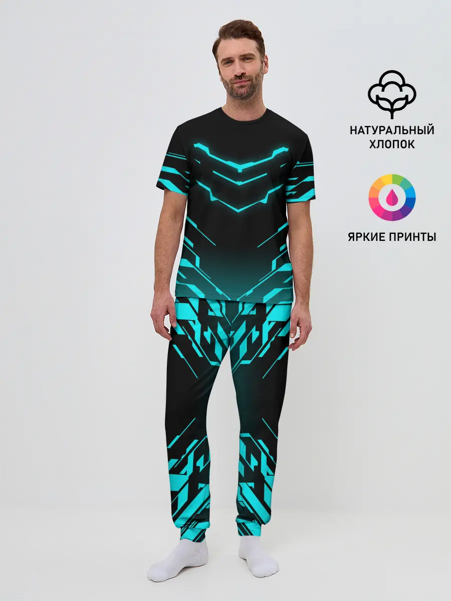 Мужская пижама с брюками / DEAD SPACE | АЙЗЕК КЛАРК