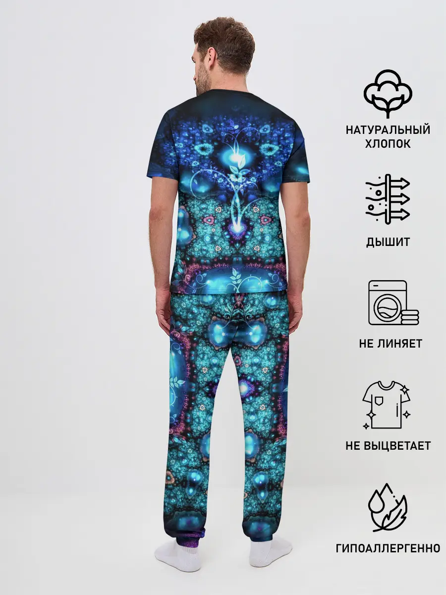 Мужская пижама с брюками / Источник жизни