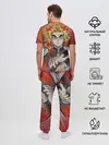 Мужская пижама с брюками / Ренгоку Клинок демонов