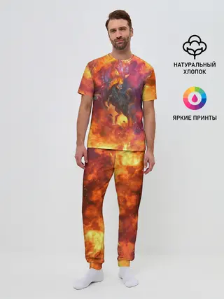Мужская пижама с брюками / Nightmare | Найтмар