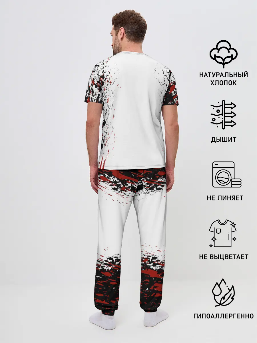 Мужская пижама с брюками / VALKNUT | RUNES