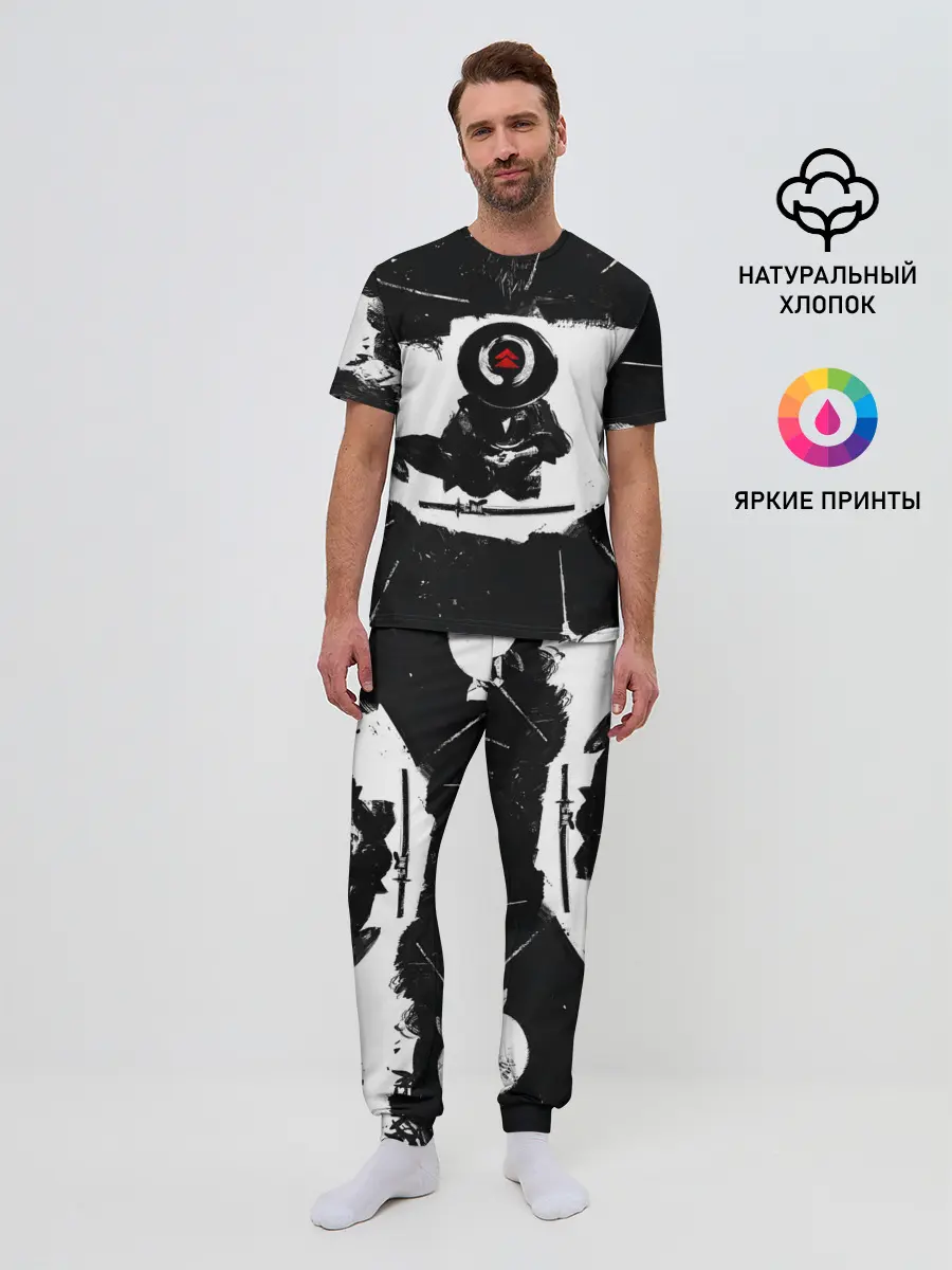 Мужская пижама с брюками / Ghost of Tsushim | Призрак Цусимы