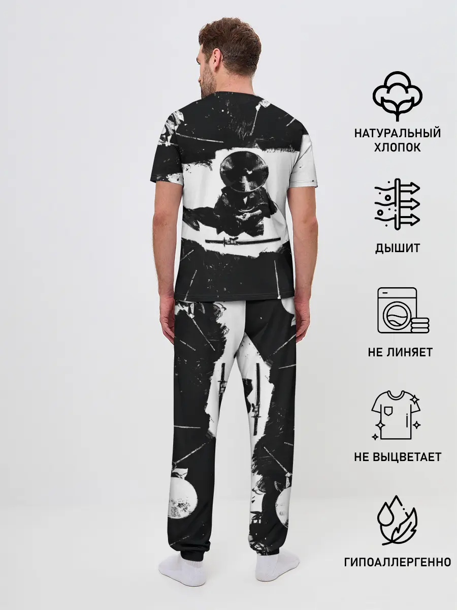 Мужская пижама с брюками / Ghost of Tsushim | Призрак Цусимы
