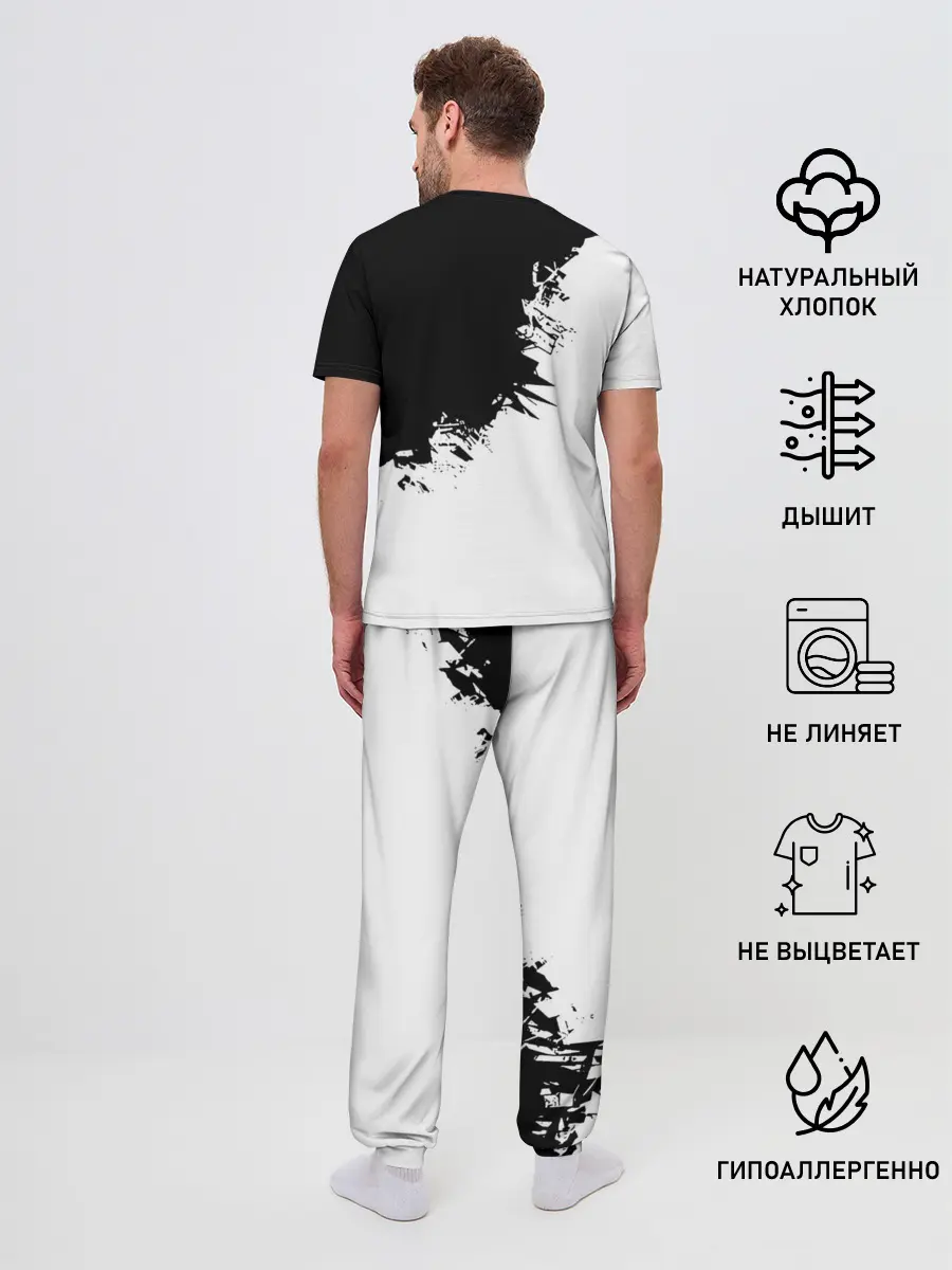 Мужская пижама с брюками / Ринтаро Суна / Suna Rintaro