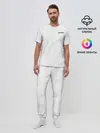 Мужская пижама с брюками / PSG | Core Big Logo White