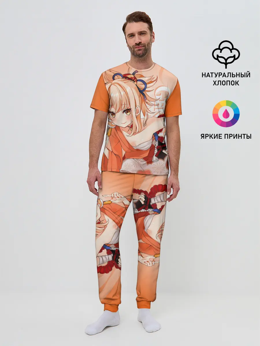 Мужская пижама с брюками / Genshin Impact, Ёимия