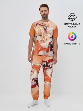Мужская пижама с брюками / Genshin Impact, Ёимия
