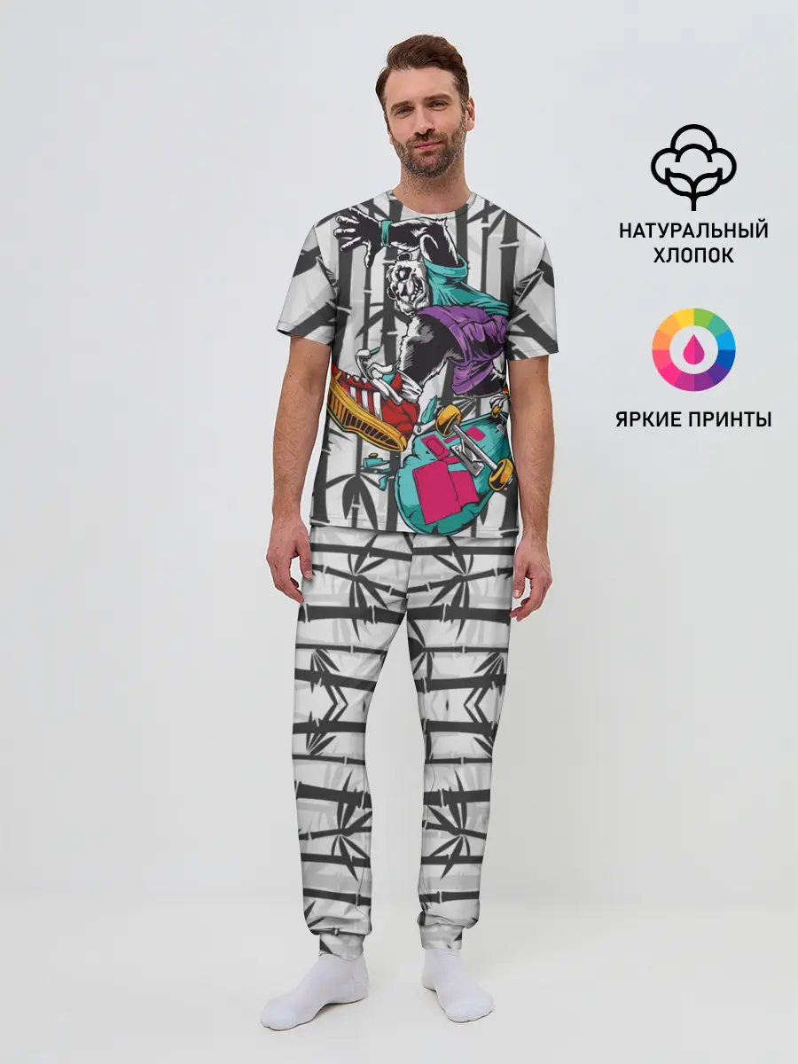 Мужская пижама с брюками / HiFi Panda