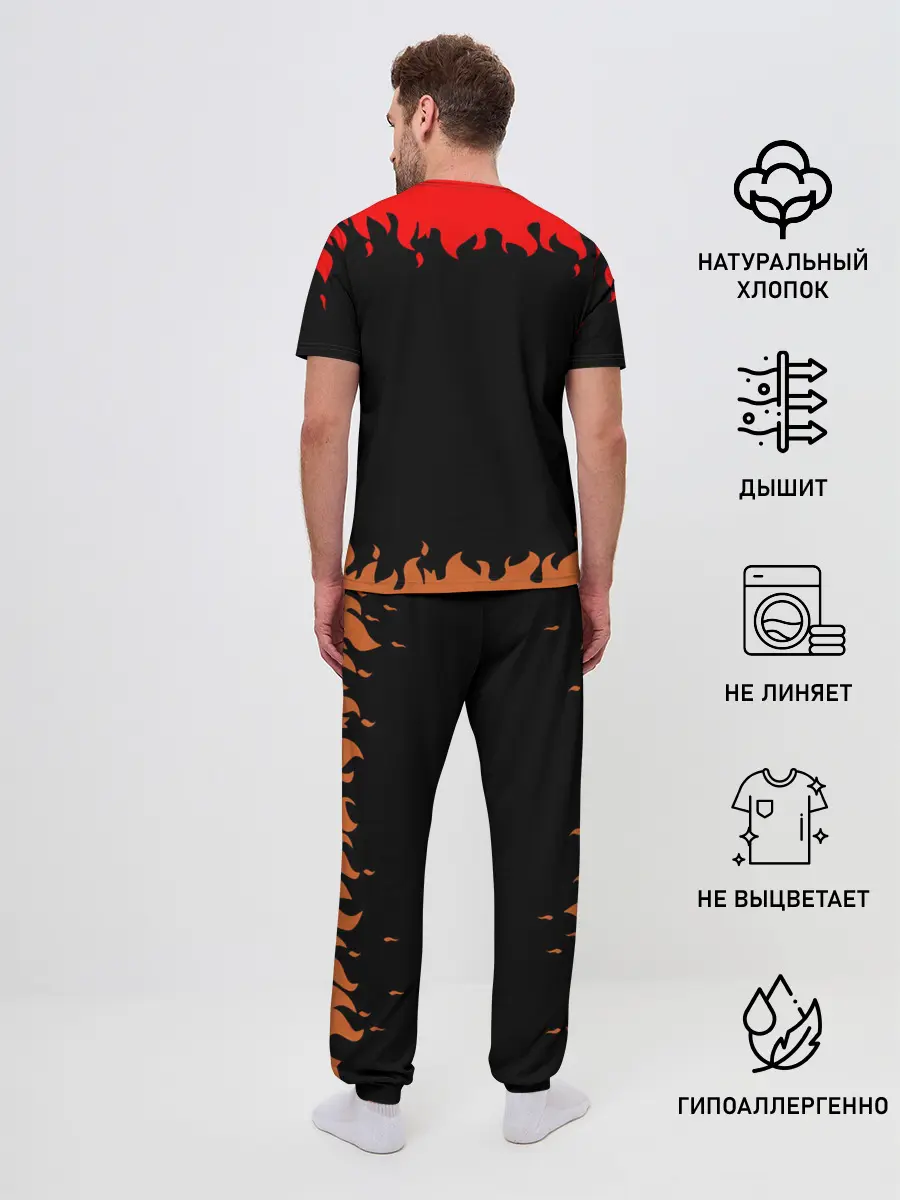 Мужская пижама с брюками / Кори Тейлор | СЛИПКНОТ