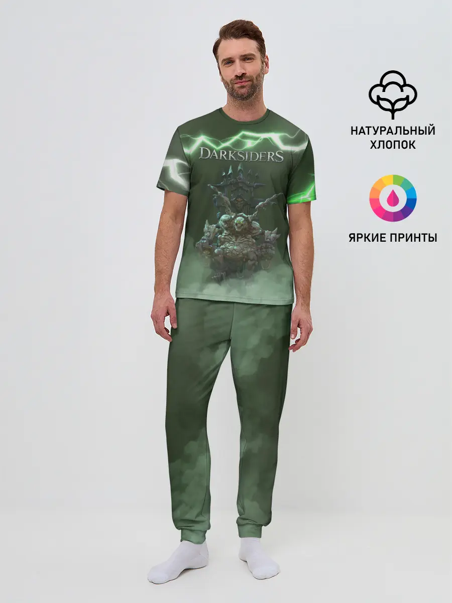 Мужская пижама с брюками / Darksiders | Гнев Войны