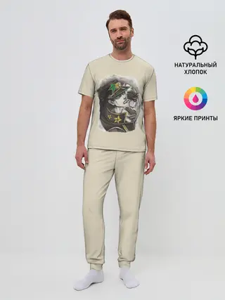 Мужская пижама с брюками / Jotaro Kujo