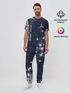 Мужская пижама с брюками / Мерседес - Звезда - Pro Racing