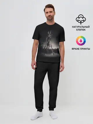 Мужская пижама с брюками / СИРЕНОГОЛОВЫЙ