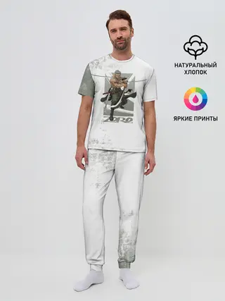 Мужская пижама с брюками / Зоро One Piece. Большой куш