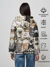 Женское худи / Котики смешные