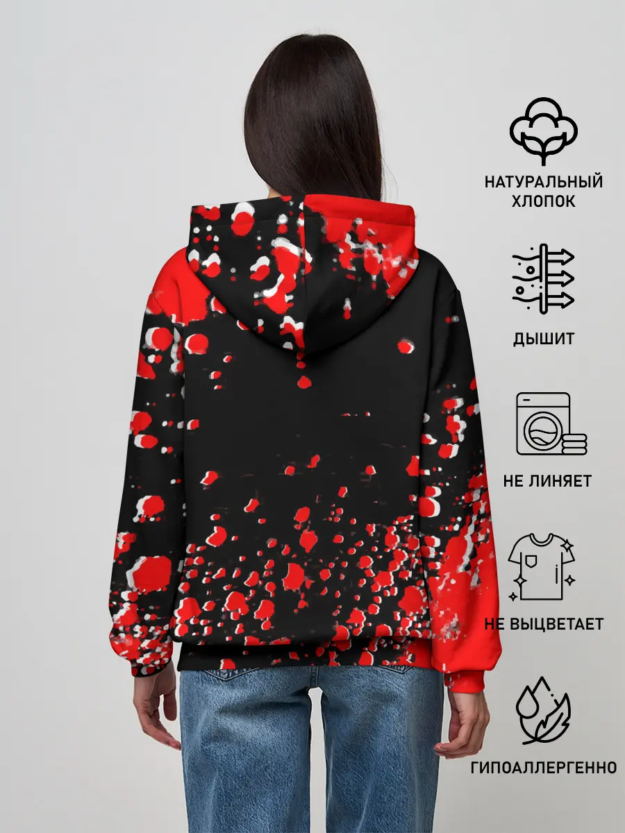 Женское худи / я зомби