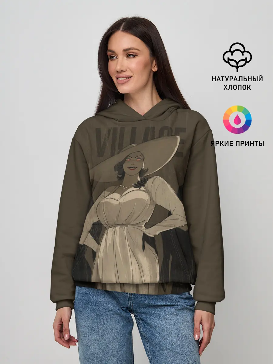 Женское худи / Леди Димитреску