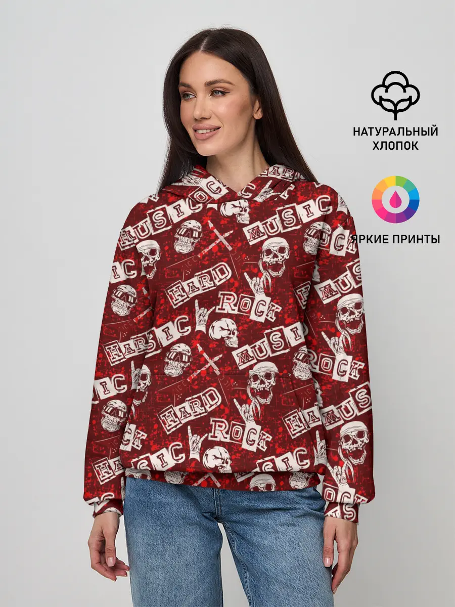 Женское худи / Hard Rock